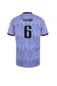 Real Madrid Nacho #6 Voetbaltruitje Uit tenue 2022-23 Korte Mouw